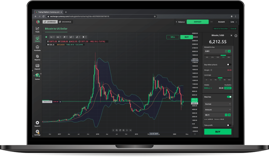 bitcoin live trading platforma